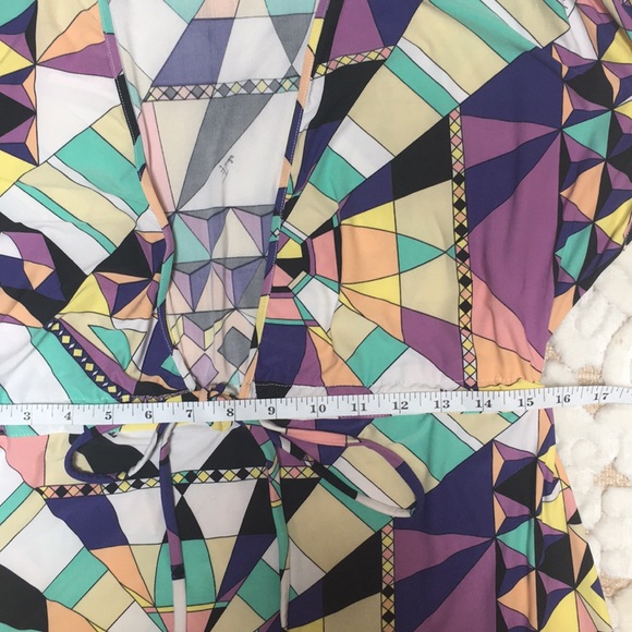 Draw-String Deep V Dress - Picture 5 of 6